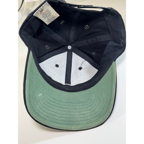 Vintage Nike Center Swoosh Black Snapback Hat - Picture 6 of 9